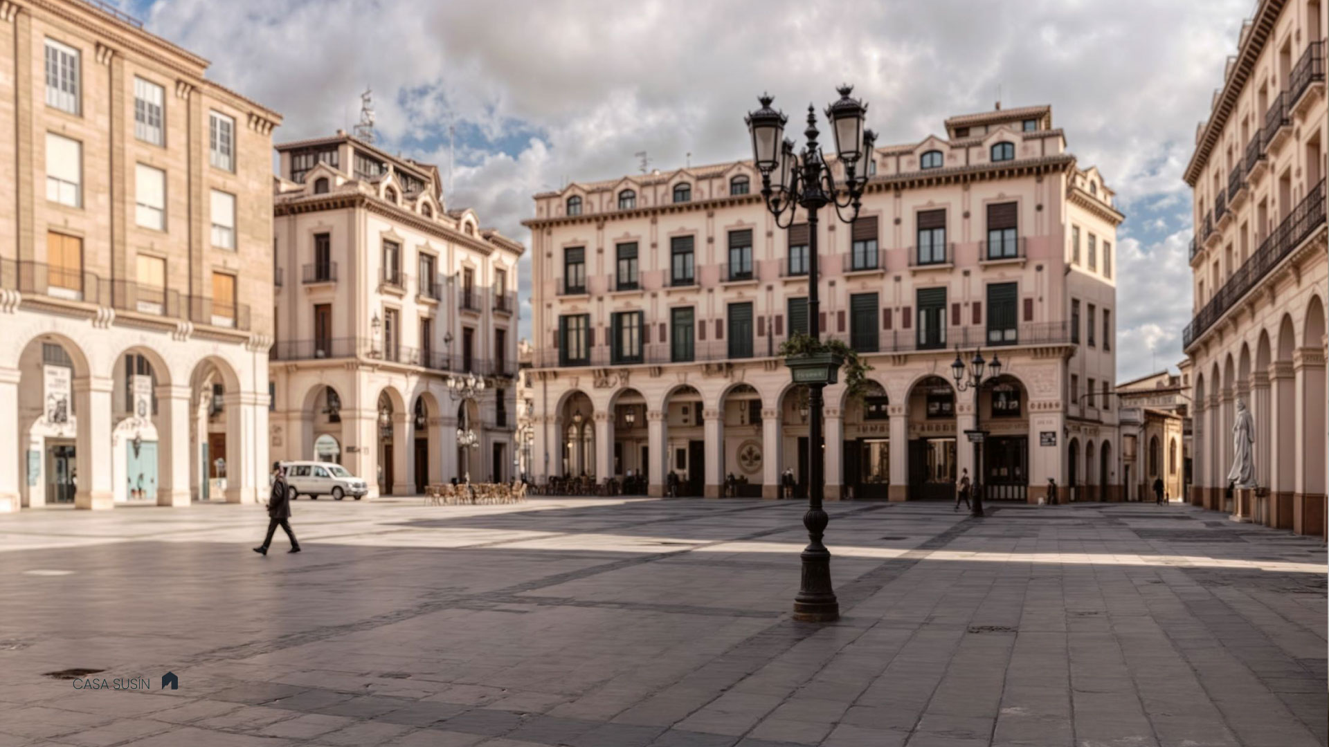 Interior de una vivienda piloto de Casa Susín con decoración moderna